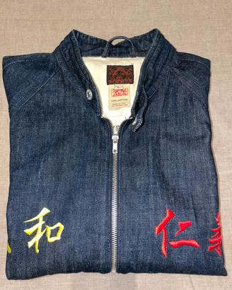 EVISU Raw Denim Jeans Jacket Limited Ed. RARO