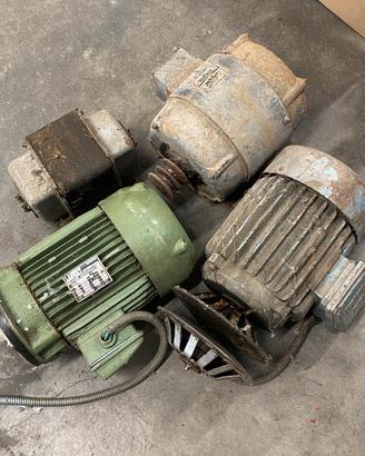 4 motori elettrici trifase