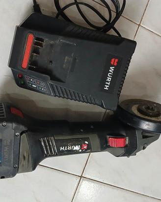 WURT SMERIGLIATRICE A BATTERIE