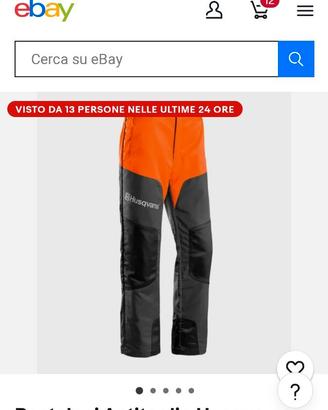 Pantaloni antitaglio Husqvarna classic