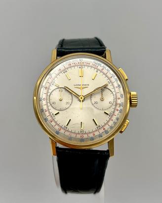 Longines Chronograph Calibre 30 Ch Gold Case Extra