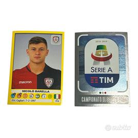 Nicolò barella 77 cagliari+ logo tim 2018/2019