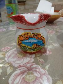 Tazza di argilla raffigurante Scalea 