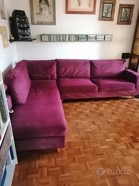 Divano angolare relax elettrico