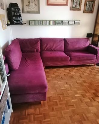Divano angolare relax elettrico
