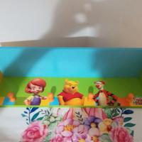 Mensola appendiabiti winnie the pooh per cameretta