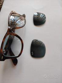 lenti rayban wayfarer 
