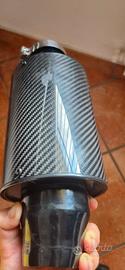 filtro aria a cono con air box in carbonio
