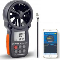 BTMETER BT-100-APP Anemometro digitale, misuratore