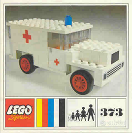 LEGO 0373 - Rara Ambulanza Vintage - 1970