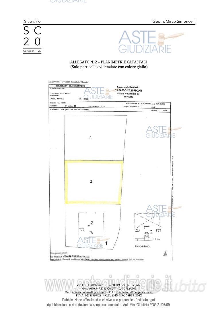 Terreno Residenziale Osimo [A4337883] - Vista 3