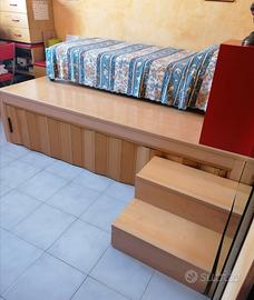 Pedana per letto estraibile