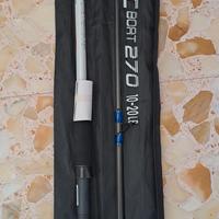 canna da pesca in mare da barca