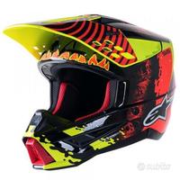 Alpinestars S-M5 Solar Flare Casco Motocross