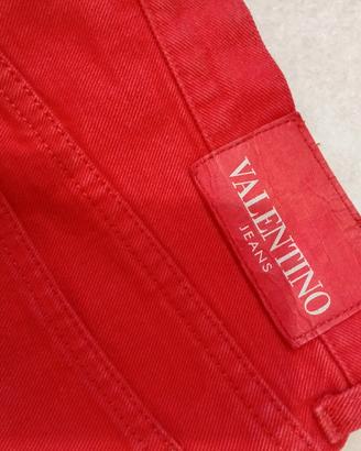 jeans Valentino rosso taglia W36