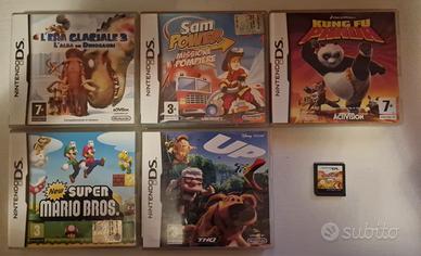 Lotto 6 giochi Nintendo Ds 