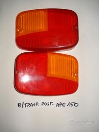 APE 150- Coppia trasparenti posteriori 