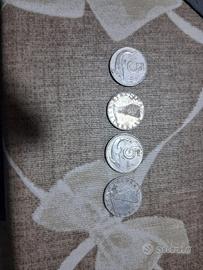 monete da 5 lire repubblica italiana anno 1953/54