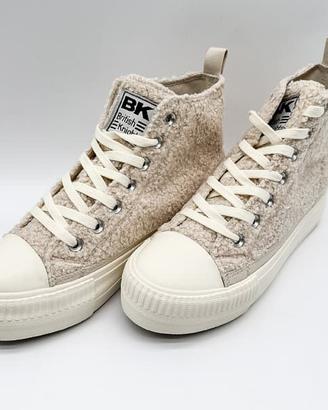 Sneakers alte nuove 39 beige