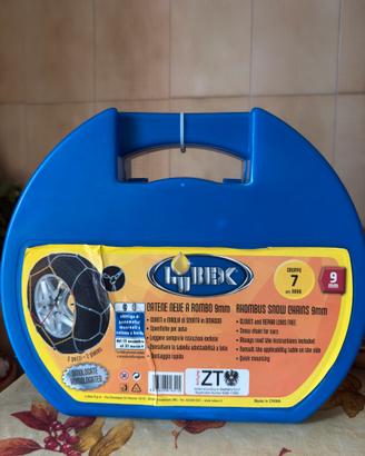 catene neve  a rombo 9mm lubex gruppo 7