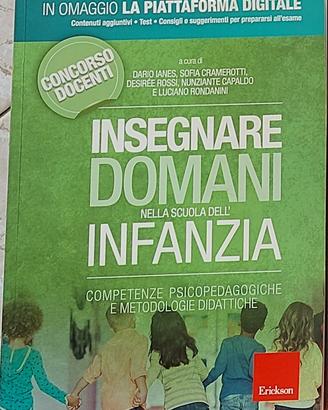 Erickson Insegnare domani scuola dell'infanzia