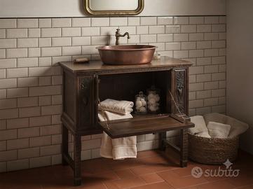 Mobile bar/ credenza a ribalta primo ‘900