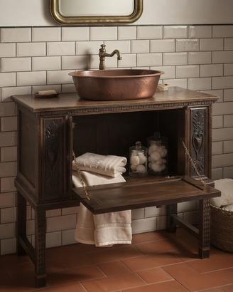 Mobile bar/ credenza a ribalta primo ‘900