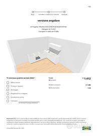 Cucina angolare ikea VOXTORP