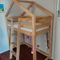 letto a soppalco per cameretta 