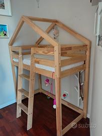 letto a soppalco per cameretta 