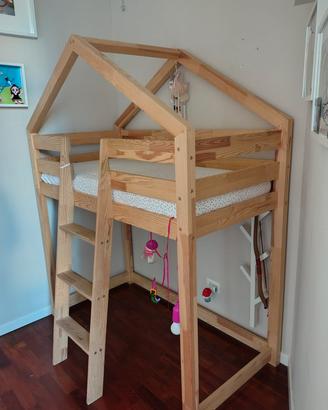 letto a soppalco per cameretta 