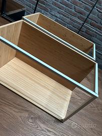 Mensole componibili metallo-legno