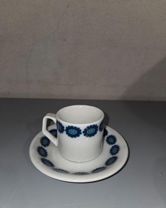 set da 4 tazzine e piattini