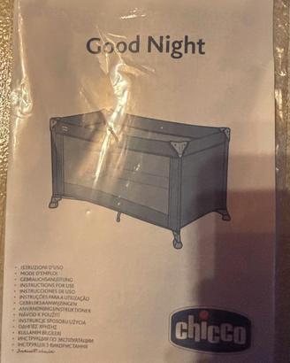 Lettino da viaggio Chicco Good Night - Rosso