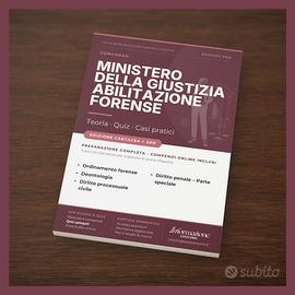 Manuale Concorso Abilitazione Forense Completa