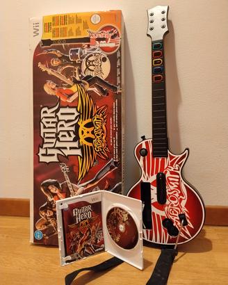 Guitar hero Aerosmith per Wii