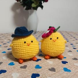 Pulcini all'uncinetto