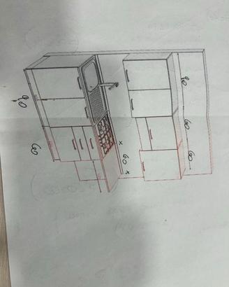 cucina nuova e camerett