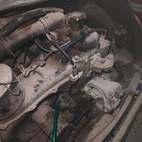 Motore Fiat 500 d'epoca.