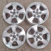 4 cerchi lega opel astra meriva zafira r15 lt896