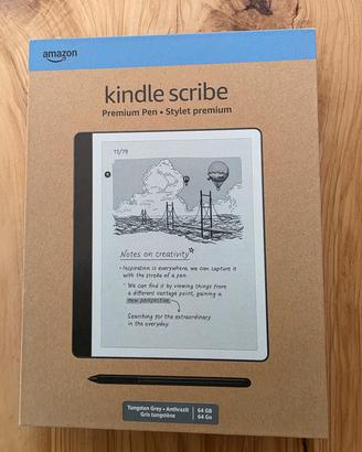 Kindle Scribe 64GB + Penna Premium | NUOVO + Rice