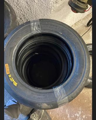 Gomme slick pitbike