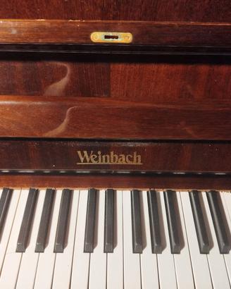pianoforte verticale marca Weinbach modello 124-II
