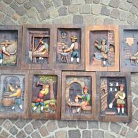 Quadri in legno massiccio