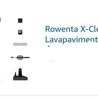 Scopa elettrica senza fili Rowenta aspira e lava p