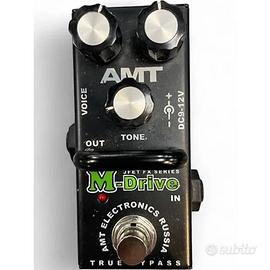 AMT M-DRIVE JFET Overdrive (MARSHALL JCM 800 SIM)