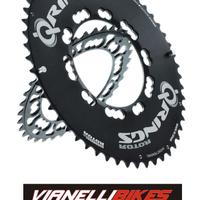Corone rotor qrings aero ovali 110X4 Shimano