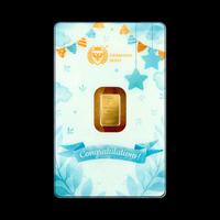 Nascita di un bambino (maschio) - 1 g - lingotto d