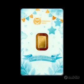 Nascita di un bambino (maschio) - 1 g - lingotto d