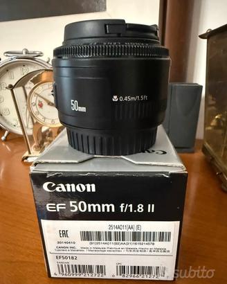 Canon ef 50mm f:1,8 ll